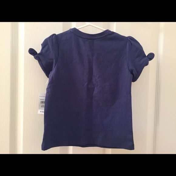 Baby Gap Girl Mermaid in Training Short Sleeve Blue Top Shirt babyGap Size 3 NWT - Picture 5 of 6